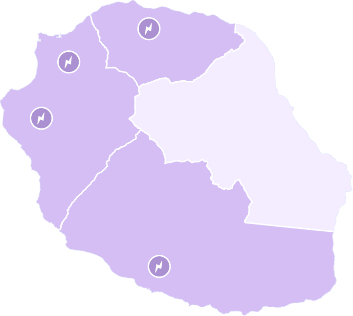 Carte Île de la Réunion